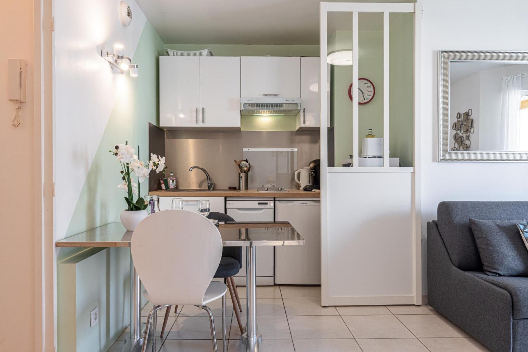 Apartment Quiet 1 Bdr Port! Close Place Du Pin Garibaldi Nizza