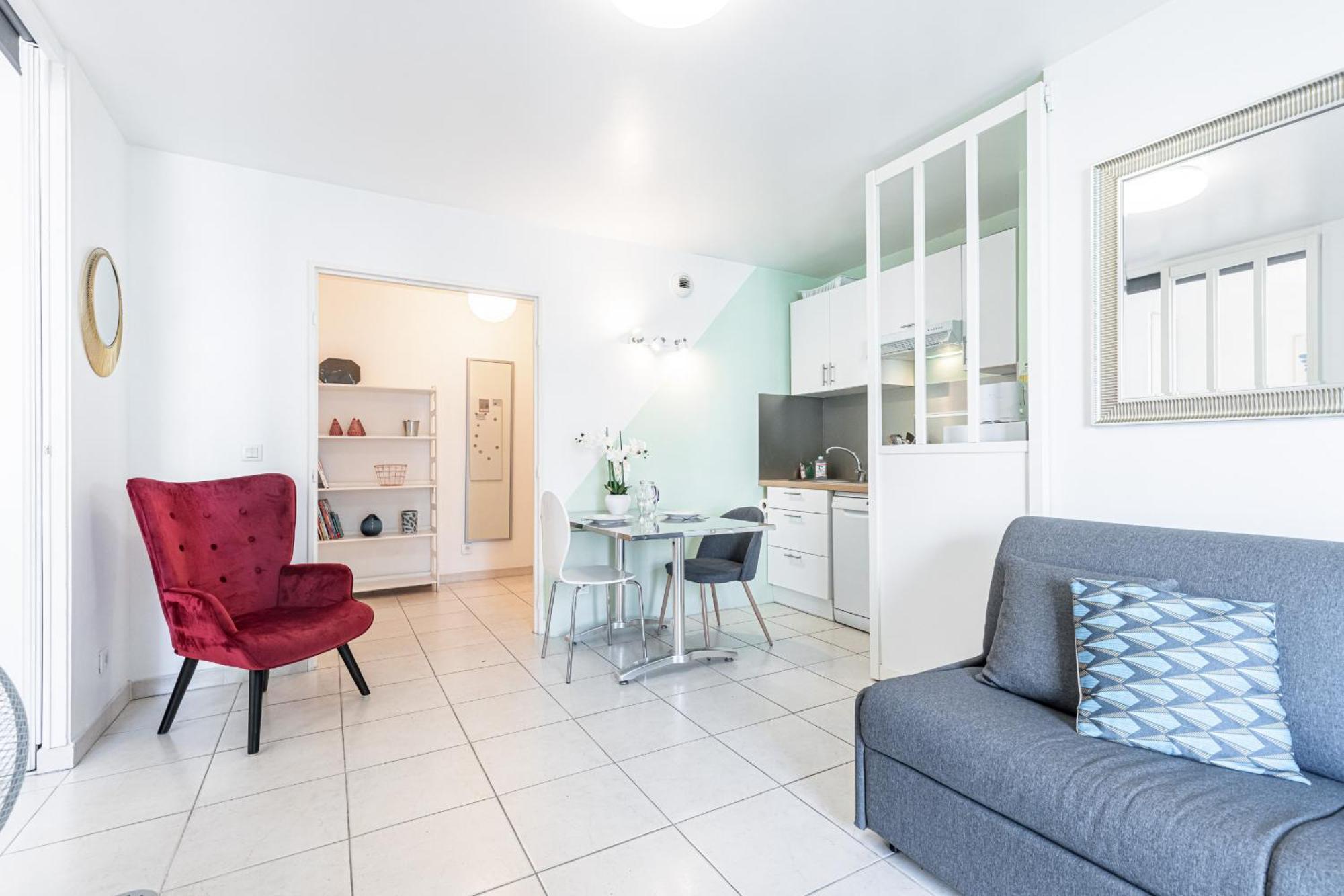 Quiet 1 Bdr Port! Close Place Du Pin Garibaldi Apartment Nizza